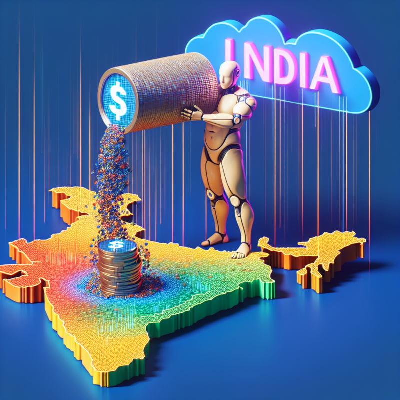 Illustration of Microsoft prévoit un investissement de 3 milliards de dollars dans l'IA en Inde, selon Nadella | TechCrunch