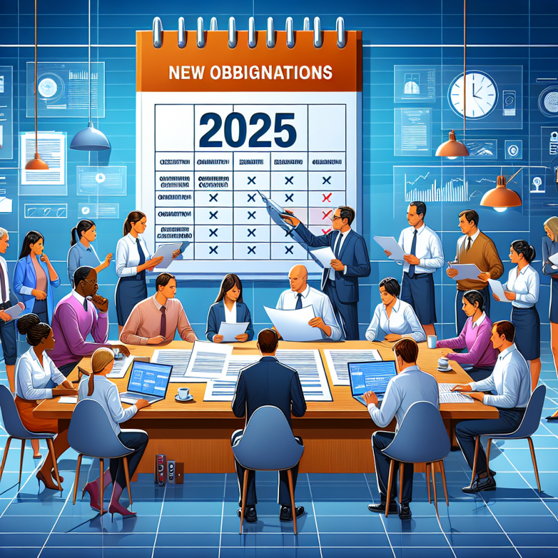 Illustration of Employeurs : quelles nouvelles obligations en 2025 ? 