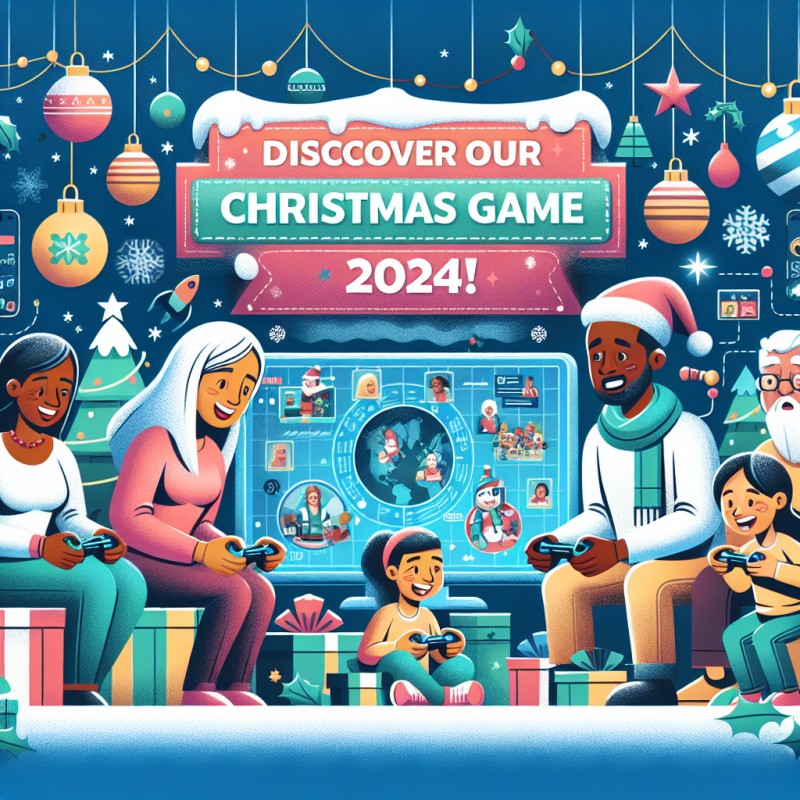 Illustration of Découvrez notre jeu de Noël 2024 ! - Digiformag