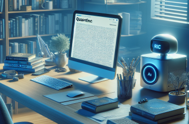 Illustration of Quartz a tranquillement commencé à publier des articles générés par l'IA | TechCrunch