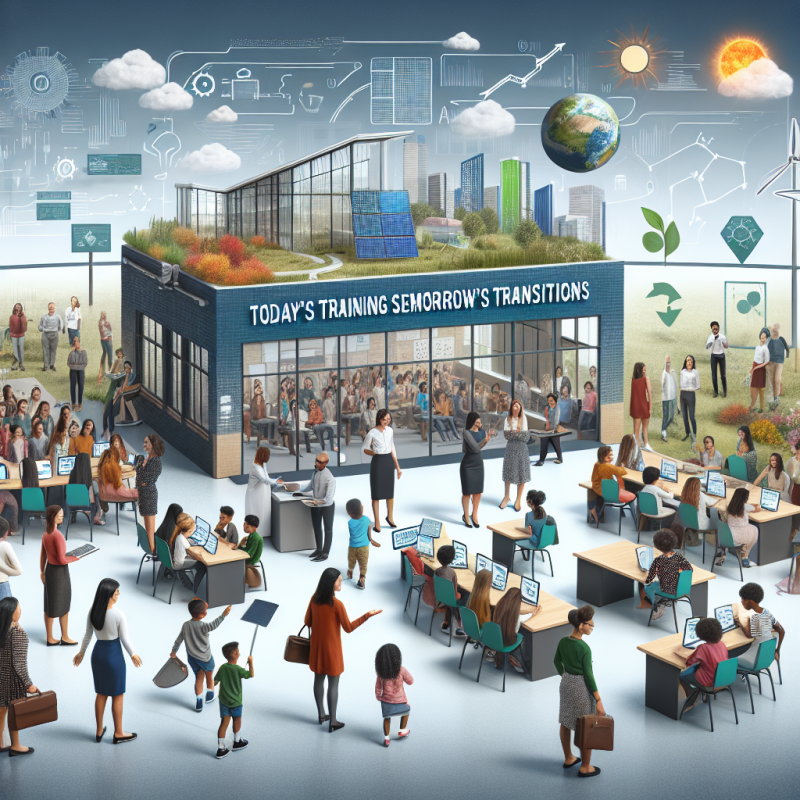 Illustration of La formation d’aujourd’hui au service des transitions de demain - Centre Inffo