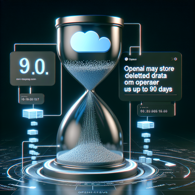 Illustration of OpenAI déclare qu'il pourrait stocker les données supprimées de l'Operator jusqu'à 90 jours | TechCrunch