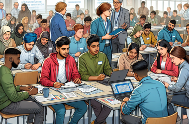 Illustration of Former des apprentis citoyens avec le CCCA-BTP - Centre Inffo