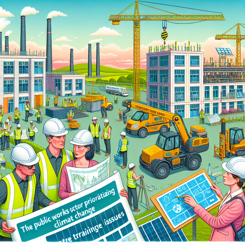 Illustration of Le secteur des travaux publics priorise la formation aux enjeux climatiques - Centre Inffo