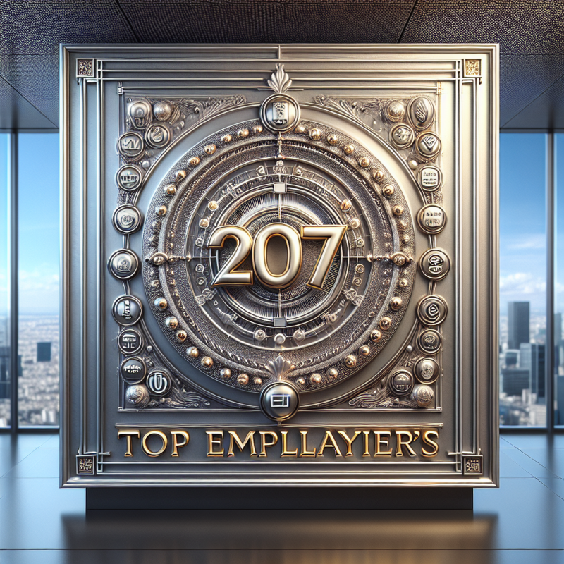 Illustration of Top Employers 2025 : 107 entreprises françaises certifiées