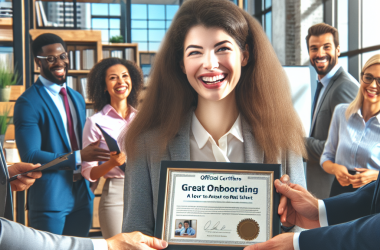 Illustration of Certification Great Onboarding : un levier pour attirer et retenir les talents