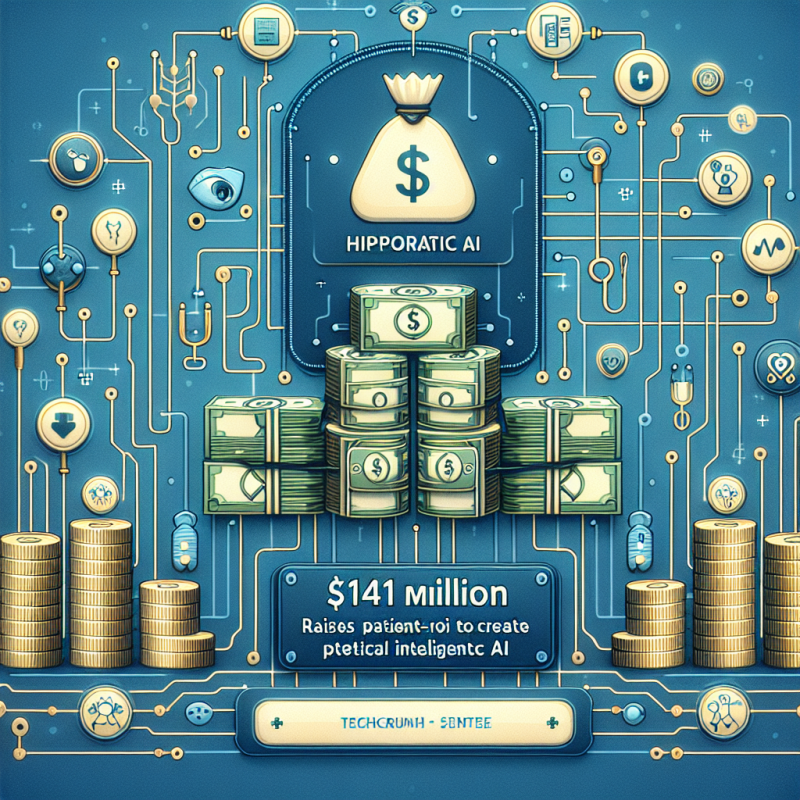 Illustration of Hippocratic AI lève 141M$ pour créer des agents d'intelligence artificielle orientés patient | TechCrunch