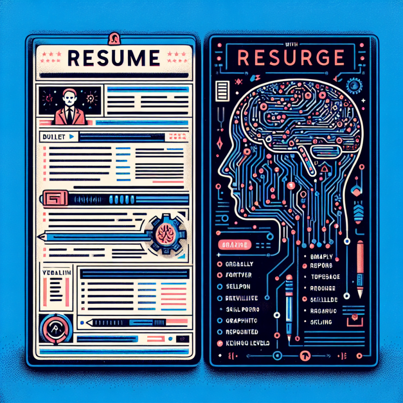 Illustration of Comment IA et design ont profondément transformé les CV ?