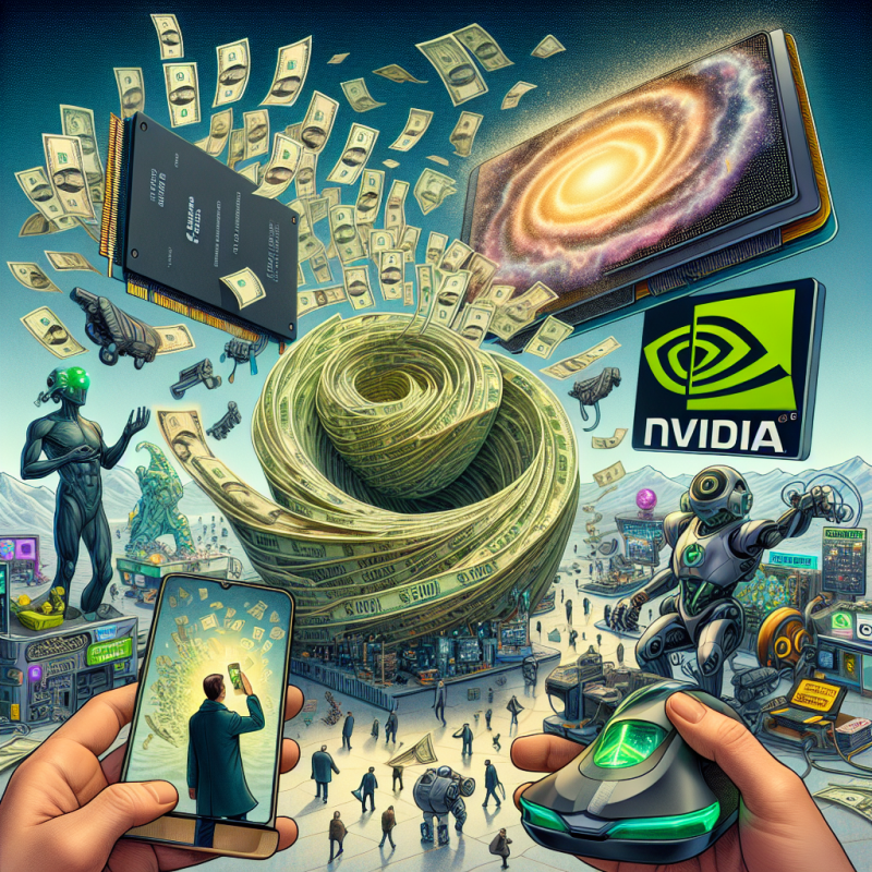 Illustration of Applications de shopping en direct à 5 milliards de dollars, révélations Nvidia et les technologies les plus étranges au CES