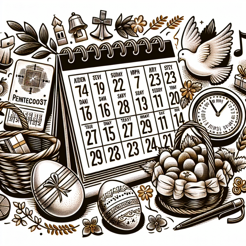 Illustration of Le calendrier des jours fériés en 2025: Pâques, Pentecôte... À quelle date tombent-ils cette année ?