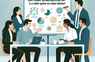 Illustration of L'intrapreneuriat est-il une bonne option pour fidéliser les talents ?