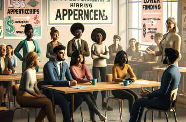 Illustration of Apprentissage: le gouvernement reconduit (mais abaisse) les aides à l'embauche en 2025