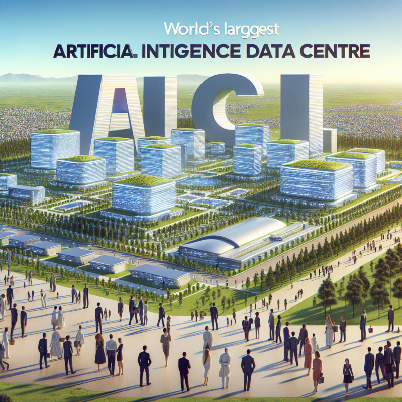 Illustration of Reliance prévoit le plus grand centre de données d'IA au monde en Inde, selon un rapport | TechCrunch