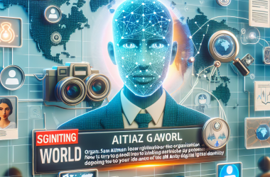 Illustration of 'World de Sam Altman cherche maintenant à lier des agents d'IA à votre identité numérique | TechCrunch'