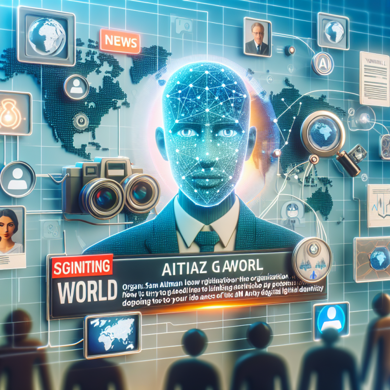 Illustration of 'World de Sam Altman cherche maintenant à lier des agents d'IA à votre identité numérique | TechCrunch'