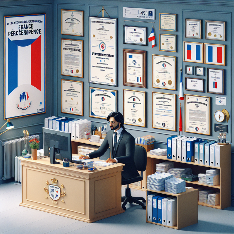 Illustration of France compétences : enregistrement de certifications professionnelles aux répertoires nationaux - Centre Inffo