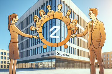 Illustration of Sylvie Retailleau et Arnaud Ngatcha rejoignent le Cercle Erasmus+ - Centre Inffo