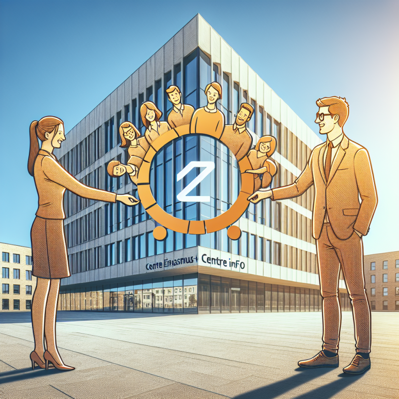 Illustration of Sylvie Retailleau et Arnaud Ngatcha rejoignent le Cercle Erasmus+ - Centre Inffo