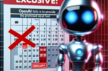 Illustration of Exclusif: OpenAI n'a pas réussi à fournir l'outil de désinscription qu'il avait promis pour 2025