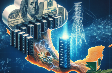 Illustration of AWS s'engage à investir 5 milliards de dollars au Mexique et lance une nouvelle région de serveurs au Mexique