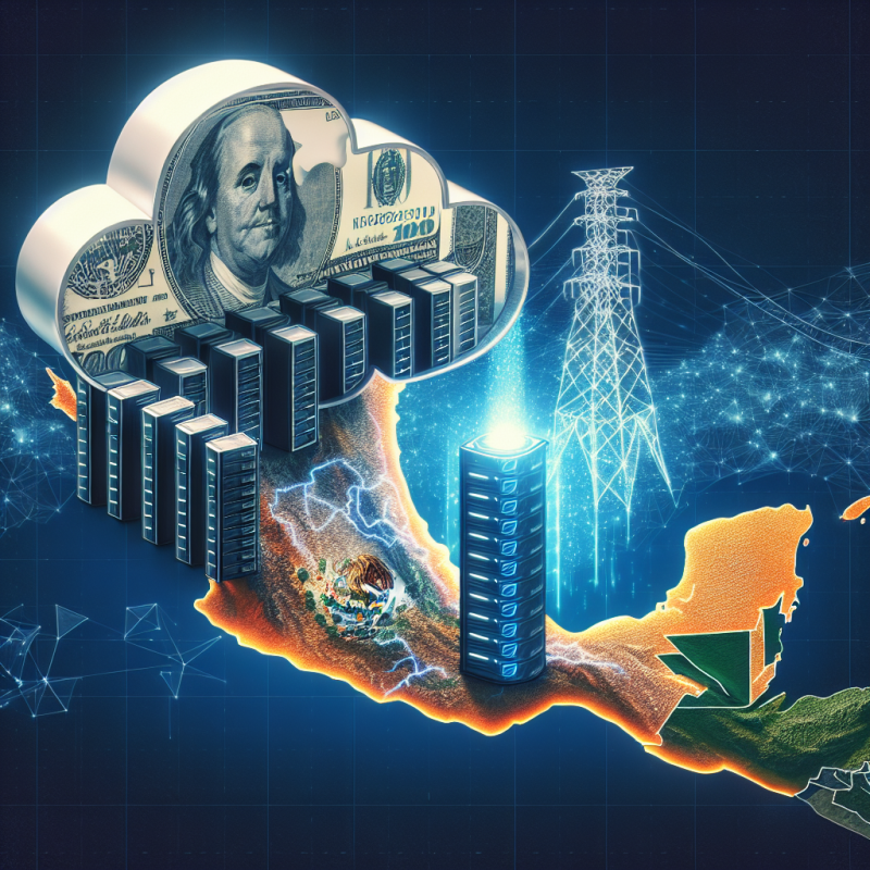 Illustration of AWS s'engage à investir 5 milliards de dollars au Mexique et lance une nouvelle région de serveurs au Mexique