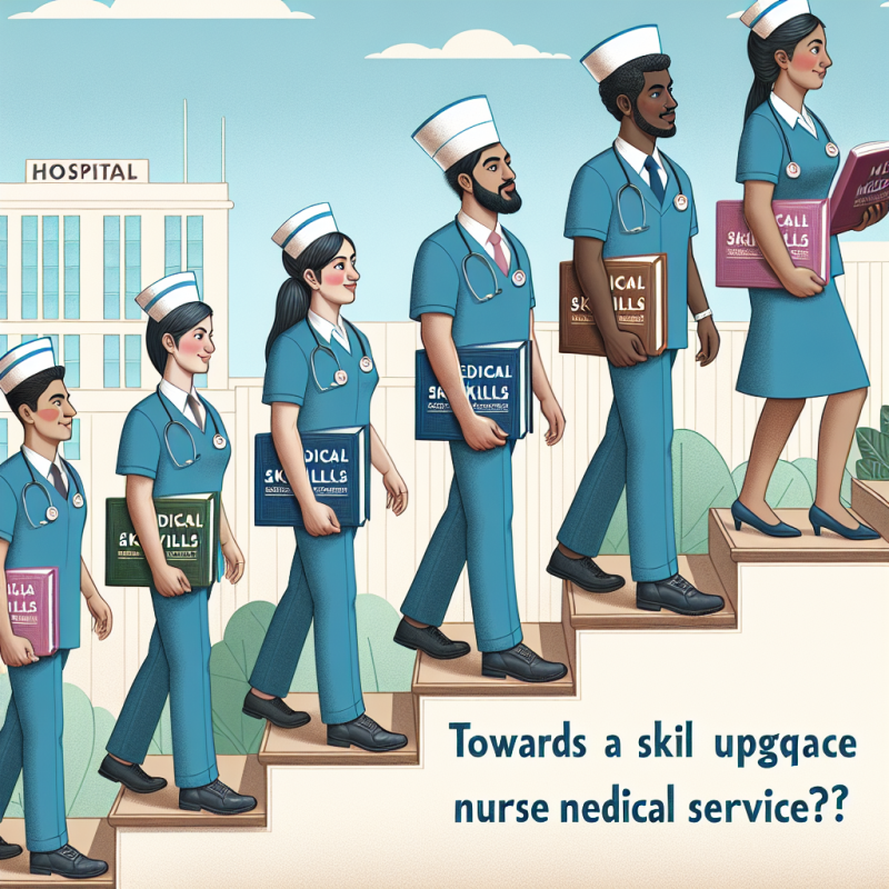 Illustration of Vers une montée en compétences des infirmiers du service médical?