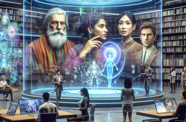 Illustration of Envisager le futur de la formation professionnelle grâce à la fiction - Centre Inffo