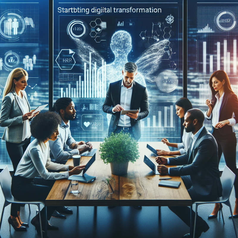 Illustration of Débutez votre digitalisation pour transformer vos processus RH