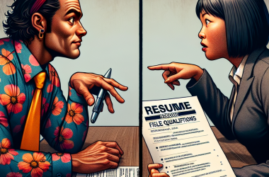 Illustration of Que risque-t-on à mentir sur son CV?