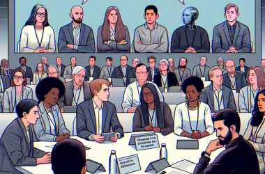 Illustration of Les participants au Web Summit ne soutiennent pas l'appel du PDG de Scale AI pour que l'Amérique “remporte la guerre de l'IA”