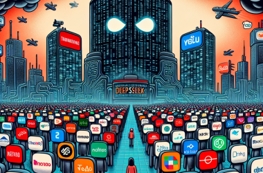 Illustration of 'Des centaines' d'entreprises bloquent DeepSeek en raison des risques de données en Chine | TechCrunch