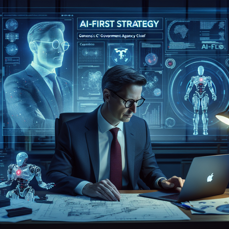 Illustration of Un ancien ingénieur de Tesla à la tête d'une agence gouvernementale élabore une stratégie 'IA en premier' | TechCrunch