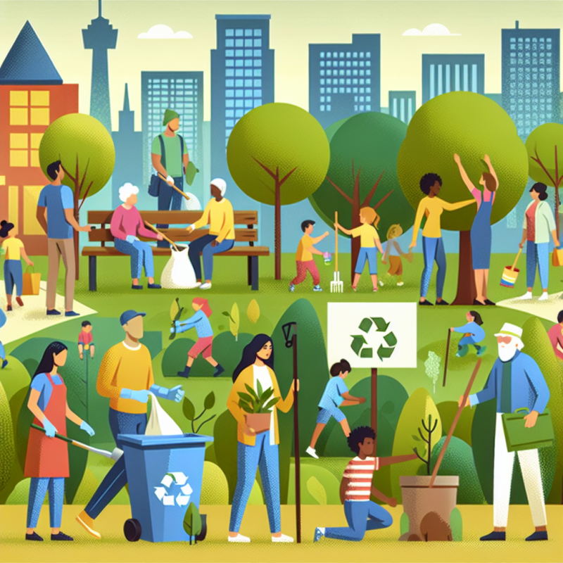 Illustration of Un travail d’intérêt général à vocation citoyenne et écologique