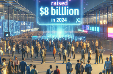 Illustration of Les startups européennes d'IA ont levé 8 milliards de dollars en 2024 | TechCrunch