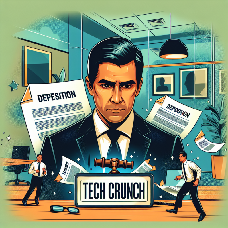Illustration of Dario Amodei, PDG d'Anthropic, tente d'éviter une déposition dans une affaire de droits d'auteur contre OpenAI | TechCrunch