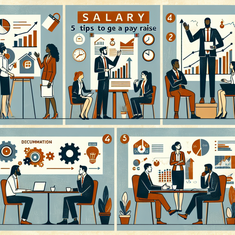 Illustration of Salaire : 5 conseils pour décrocher une augmentation