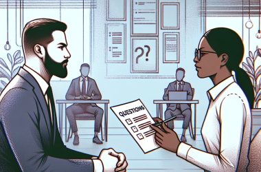 Illustration of Questions d'entretien : 21 Questions à Poser au Candidat