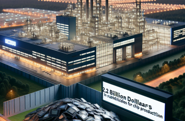 Illustration of Intel a déjà reçu 2,2 milliards de dollars de subventions fédérales pour la production de puces | TechCrunch