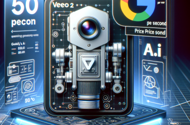 Illustration of Le nouveau modèle vidéo AI Veo 2 de Google coûtera 50 cents par seconde | TechCrunch