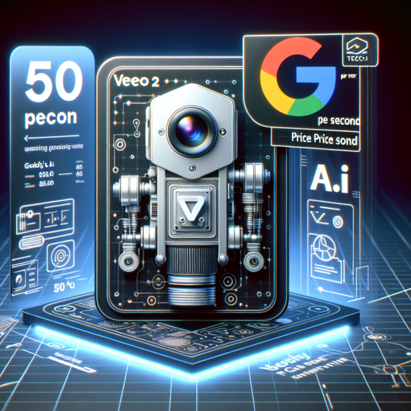Illustration of Le nouveau modèle vidéo AI Veo 2 de Google coûtera 50 cents par seconde | TechCrunch