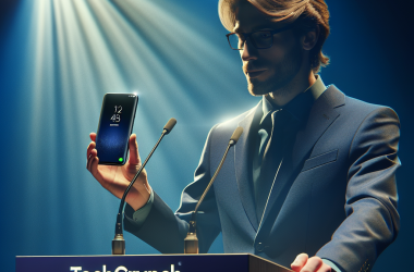 Illustration of Tim Cook donne un avant-goût du nouveau produit Apple prévu pour le 19 février - probablement l'iPhone SE | TechCrunch