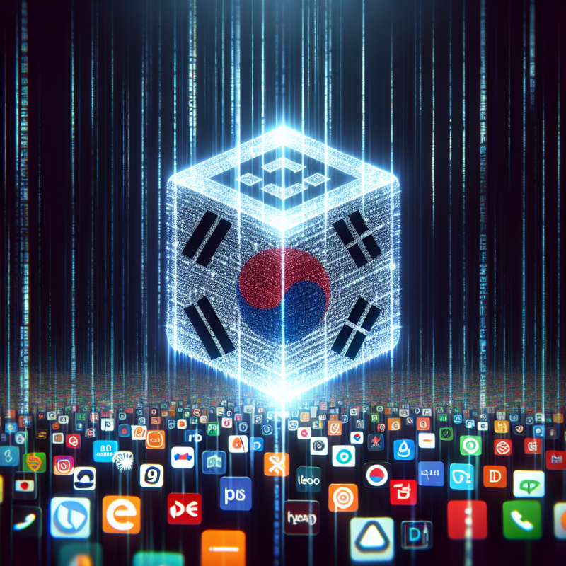 Illustration of La Corée du Sud bloque les téléchargements de DeepSeek dans les magasins d'applications locaux | TechCrunch