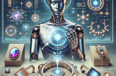 Illustration of La nouvelle demande de marque déposée d'OpenAI laisse entrevoir des robots humanoïdes, des bijoux intelligents, etc. | TechCrunch