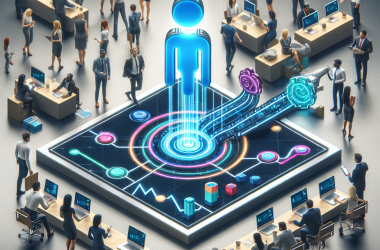 Illustration of Regie.ai injecte de l'IA dans l'enablement des ventes, tout en gardant les humains dans la boucle | TechCrunch