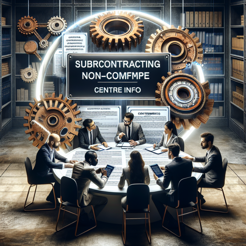 Illustration of Contrat de sous-traitance et clause de non-concurrence - Centre Inffo