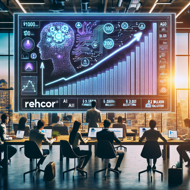 Illustration of Mercor, la start-up de recrutement IA fondée par des jeunes de 21 ans, lève 100 M$ et atteint une valorisation de 2 Md$ | TechCrunch