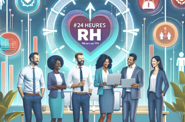 Illustration of #24heuresRH, une journée événement sur le thème We Love RH