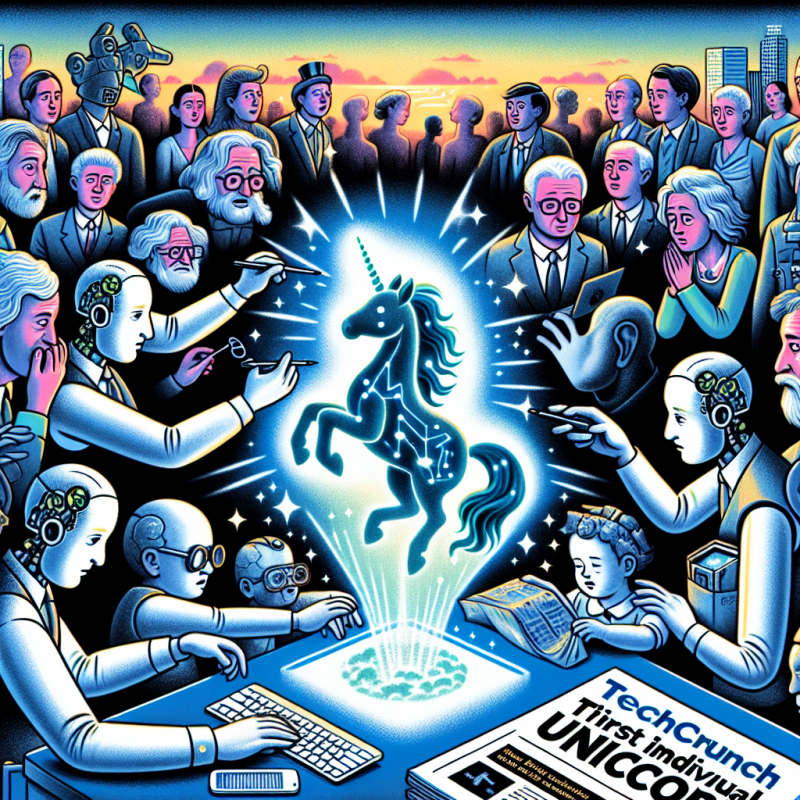 Illustration of Les agents de l'IA pourraient donner naissance à la première licorne individuelle - mais à quel coût sociétal? | TechCrunch