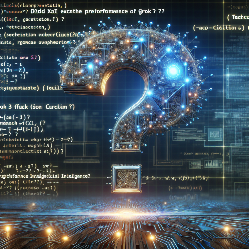 Illustration of Est-ce que xAI a menti à propos des performances de Grok 3? | TechCrunch