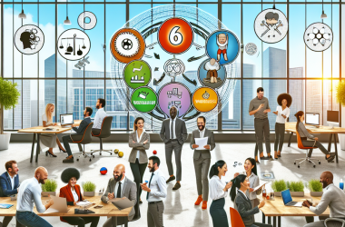 Illustration of Travailler heureux : 6 leviers pour allier bien-être et performance en entreprise